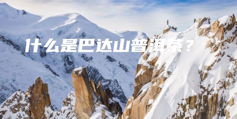 什么是巴達(dá)山普洱茶？插圖