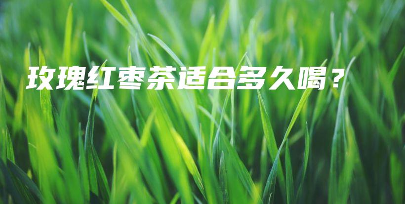 玫瑰紅棗茶適合多久喝？插圖