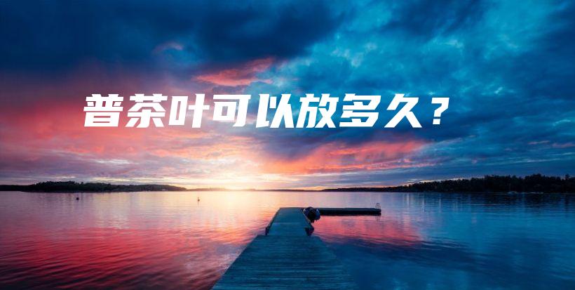 普茶葉可以放多久？插圖