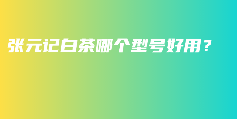 張?jiān)洶撞枘膫€(gè)型號(hào)好用？插圖
