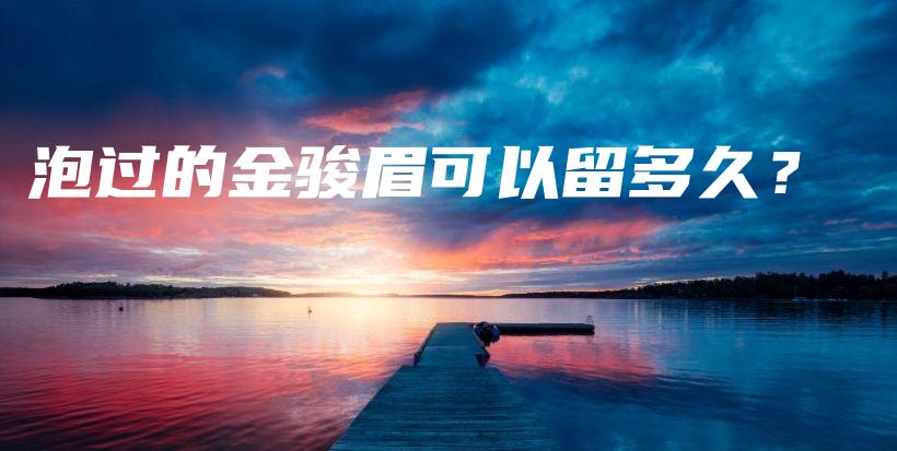 泡過(guò)的金駿眉可以留多久？插圖