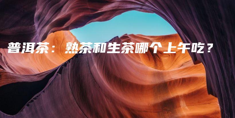 普洱茶：熟茶和生茶哪個上午吃？插圖