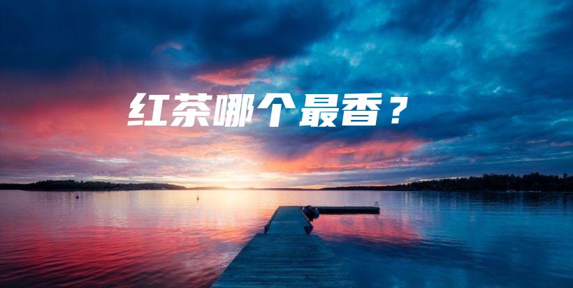 紅茶哪個最香？插圖